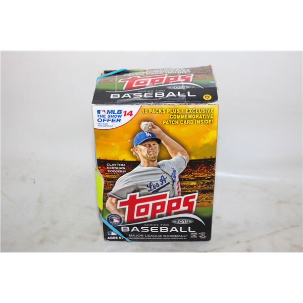 TOPPS BASEBALL BLASTER BOX 2014