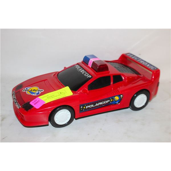 ELECTRONIC POLAR COP TOY CAR