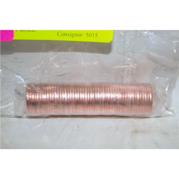 2009 NON MAGNETIC CANADA MINT 1 CENT ROLL