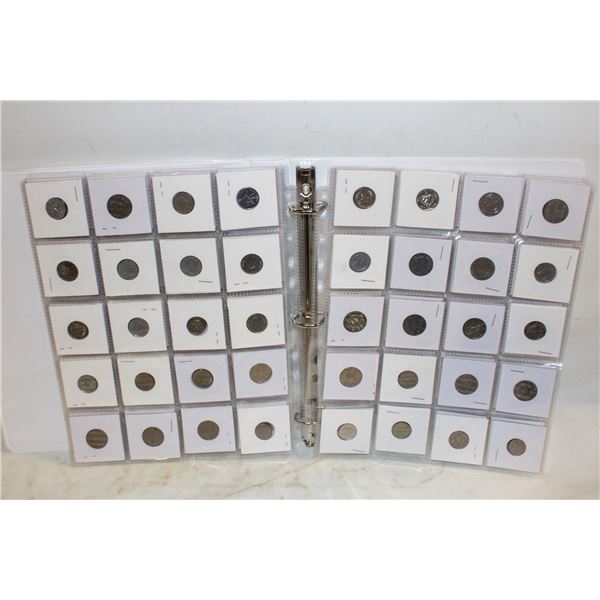 COINS IN 2X2'S 140 COINS 7 PAGES OF 20