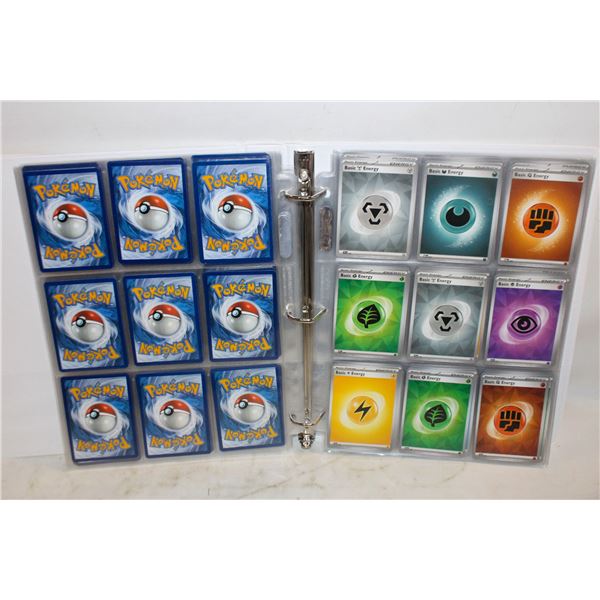 POKEMON 216 CARDS IN BINDER