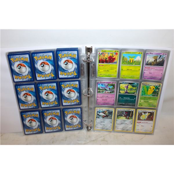 POKEMON 198 CARDS IN BINDER