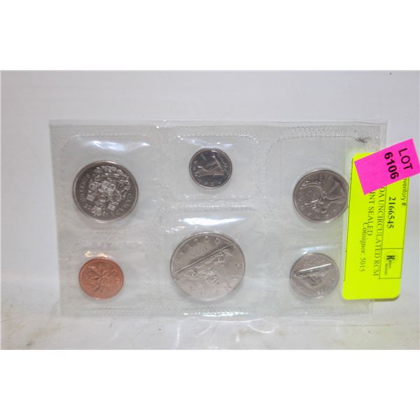 1975 CANADA UNCIRCULATED RCM COIN SET MINT SEALED