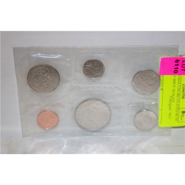1981 CANADA UNCIRCULATED RCM COIN SET MINT SEALED