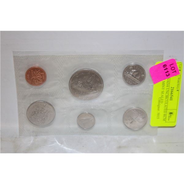 1969 CANADA UNCIRCULATED RCM COIN SET MINT SEALED