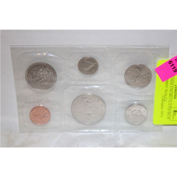 1975 CANADA UNCIRCULATED RCM COIN SET MINT SEALED