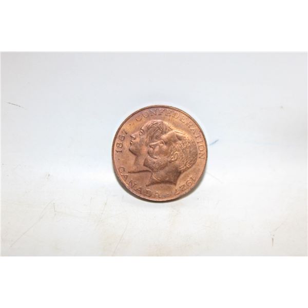 1867-1927 CONFEDERATION OF CANADA MEDAL