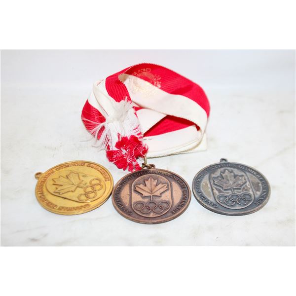 JUNIOR OLYMPICS MEDALS SET