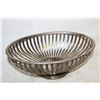 Image 1 : VINTAGE SILVER PLATE BREAD/FRUIT BASKET,