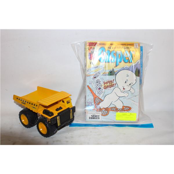 DIECAST METAL CONSTRUCTION YELLOW