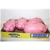 Image 1 : VINTAGE BLOW-MOLD PINK PIG - PIGGY BANKS