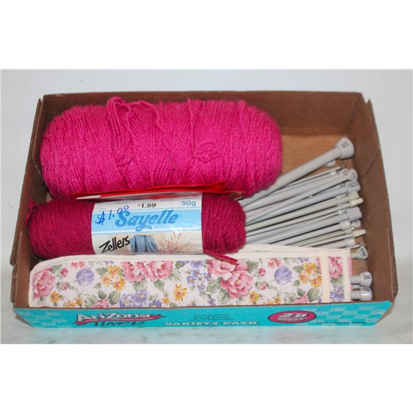 35 KNITTING NEEDLES, KNITTING NEEDLES