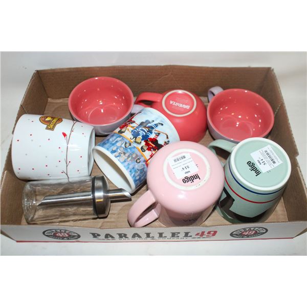 7 COFFEE RESTAURANT MUGS - TIM HORTONS,