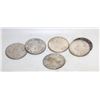 Image 1 : 6 X 1950'S SILVER CANADIAN DIMES