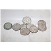 Image 1 : 9 X 1940'S SILVER CANADIAN DIMES