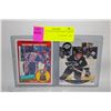 Image 1 : LOT OF 2 WAYNE GRETZKY CARDS 1983 & 90
