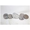 Image 1 : LOT OF 10 CANADIAN 50 CENT PIECES