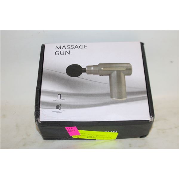 NEW 6PCS PORTABLE MASSAGE GUN SET WITH LED TOUCH