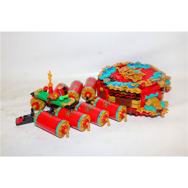 REPACKED LEGO DISPLAY MODEL FORTUNE FIRECRACKER