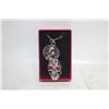 Image 1 : NEW SKULL  BIKERS RING AND  NECKLACE SET