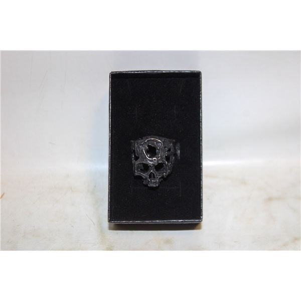 NEW RIDE BIKERS BLACK RING SZ 11