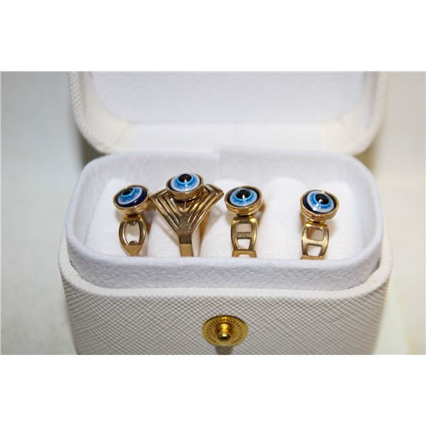 NEW 4PCS/SET RING SET SZ7