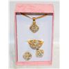 Image 1 : NEW NECKLACE AND RING WITH EARRINGS