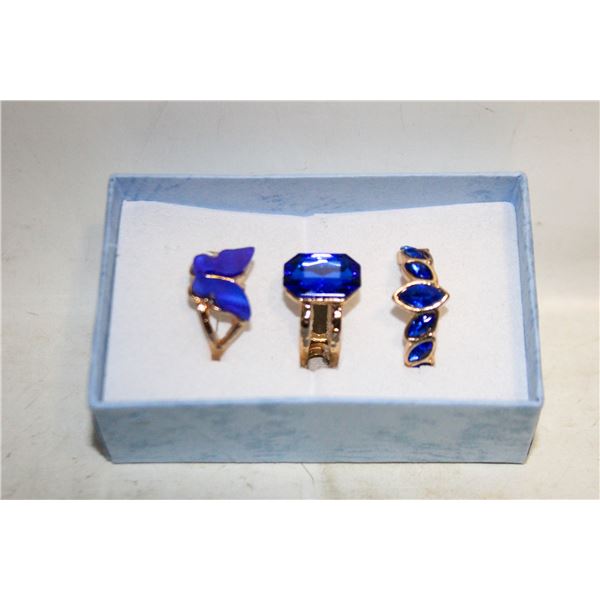 NEW 3PCS/SET RING SET SZ7