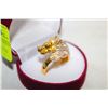 Image 1 : NEW BOLD DRAGONS SECRET GOLD TONE SIZE 9