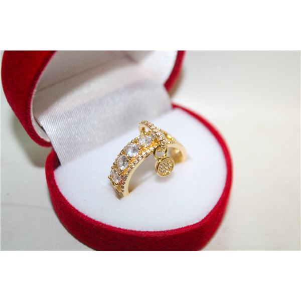 NEW WAMEN'S MOONSTONE BAND SIZE7