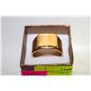 Image 1 : NEW MENS GOLD TONE RING SZ10