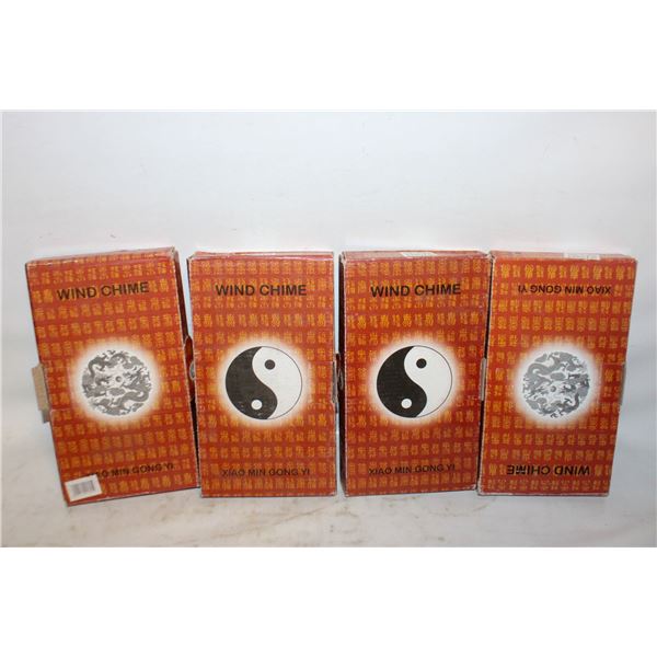 4 WIND CHIMES