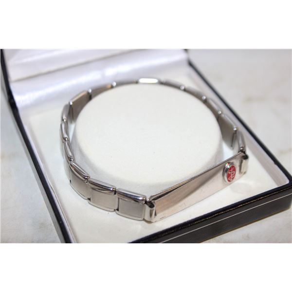 ALPINE INTERNATIONAL MEDICAL ALERT BRACELET