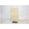Image 1 : BOX OF 6 FLAMELESS TAPER CANDLES WITH REMOTE