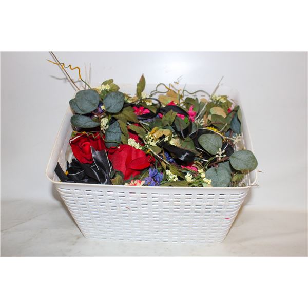 BOX OF FLORAL AISLE MARKERS