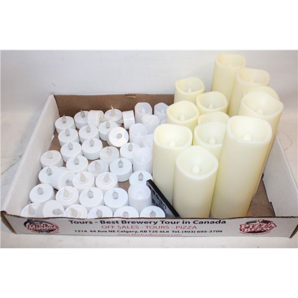 FLAT FLAMELESS CANDLES