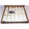 Image 1 : 12 PACK OF OUTDOOR FLAMELESS CANDLES
