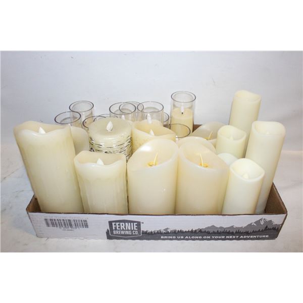 FLAT FLAMELESS CANDLES