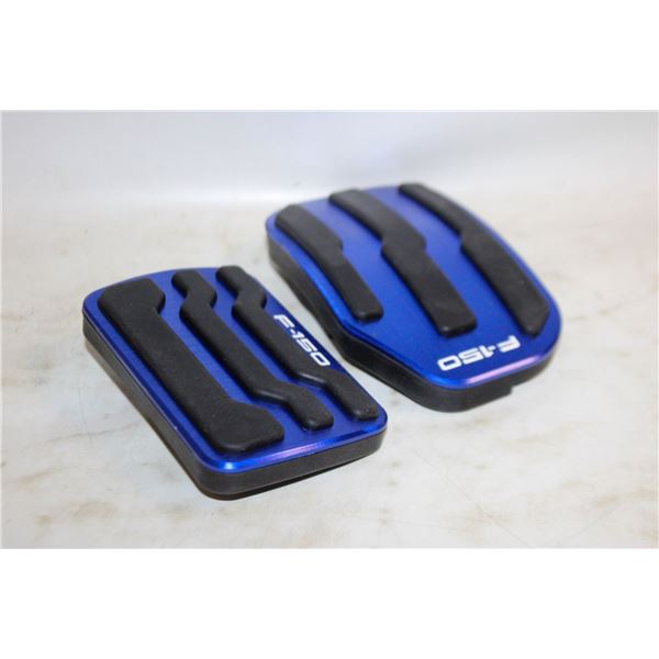 FORD F150 BLUE GAS AND BREAK PEDALS