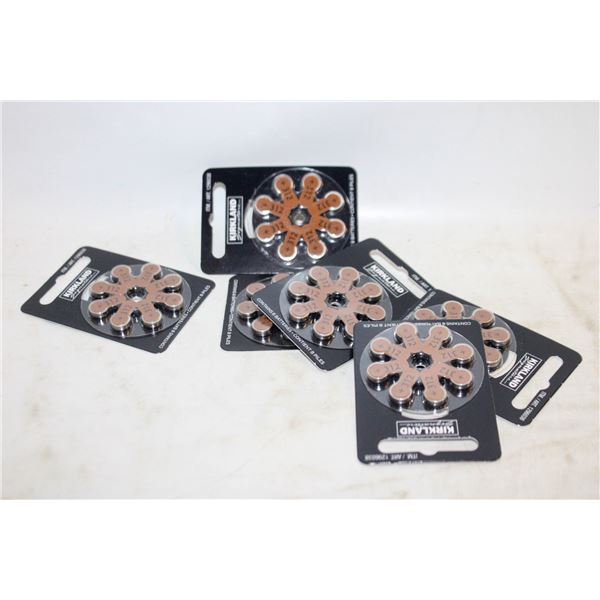 6 PACKS KIRKLAND 312 HEARING AID BATTERIES