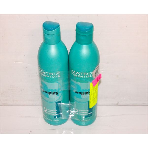 2 MATRIX ESSENTIALS AMPLIFY CONDITIONER 400 ML
