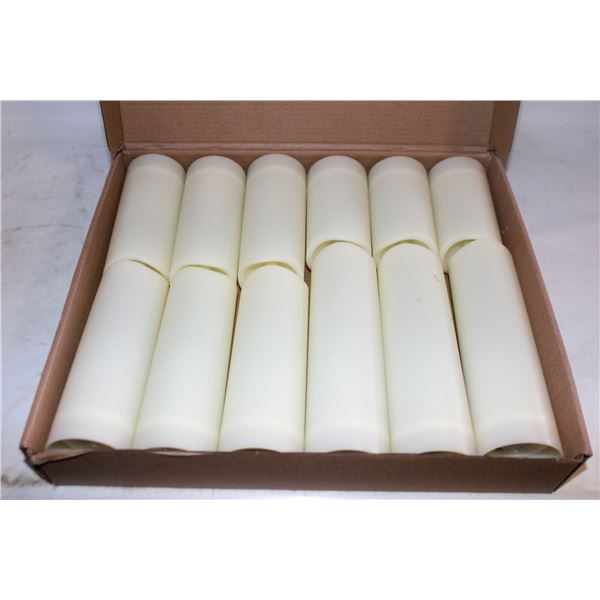 12 PACK OF OUTDOOR FLAMELESS CANDLES