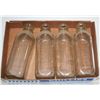 Image 1 : VINTAGE GLASS MILK BOTTLES