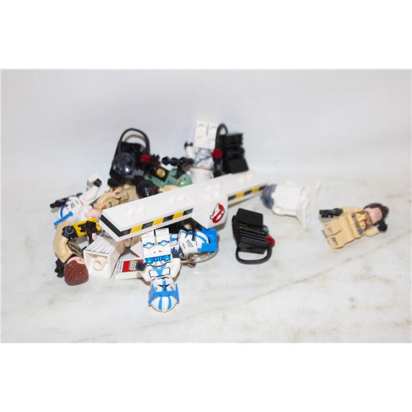 LOT OF LEGO GHOSTBUSTER & STARWARS MINIFIGS