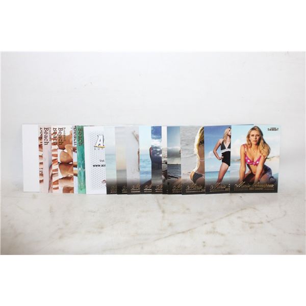 LOT OF 16 SWIMSUIT COLLECTOR CARDS SHARAPOVA