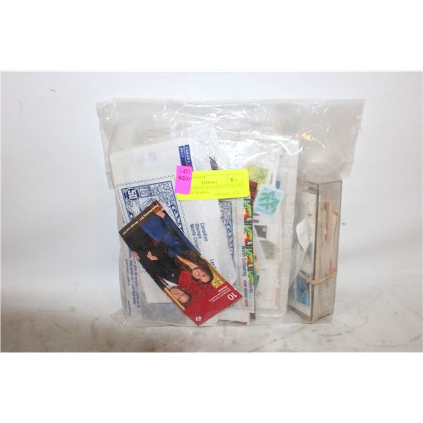 HUNDREDS OF DOLLARS OF UNUSED CANADA STAMPS