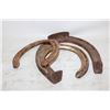 Image 1 : LUCKY HORSESHOES SET OF 3