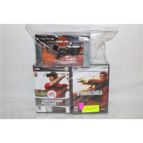 3 ITEM LOT (2 NEW SEALED) INCLUDES: