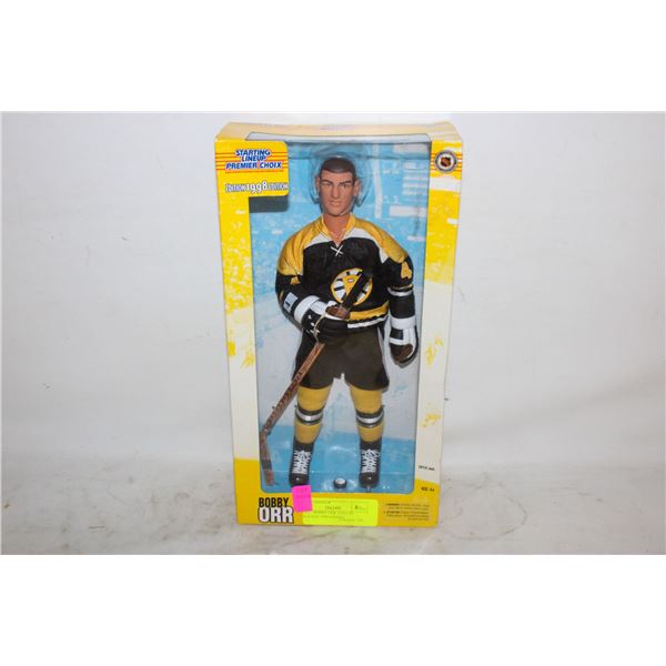 DOLL - BOBBY ORR. STILL IN PACKAGE. 1998 EDITION