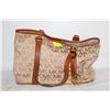 Image 1 : REPLICA MICHAEL KORS BEIGE MK PRINT